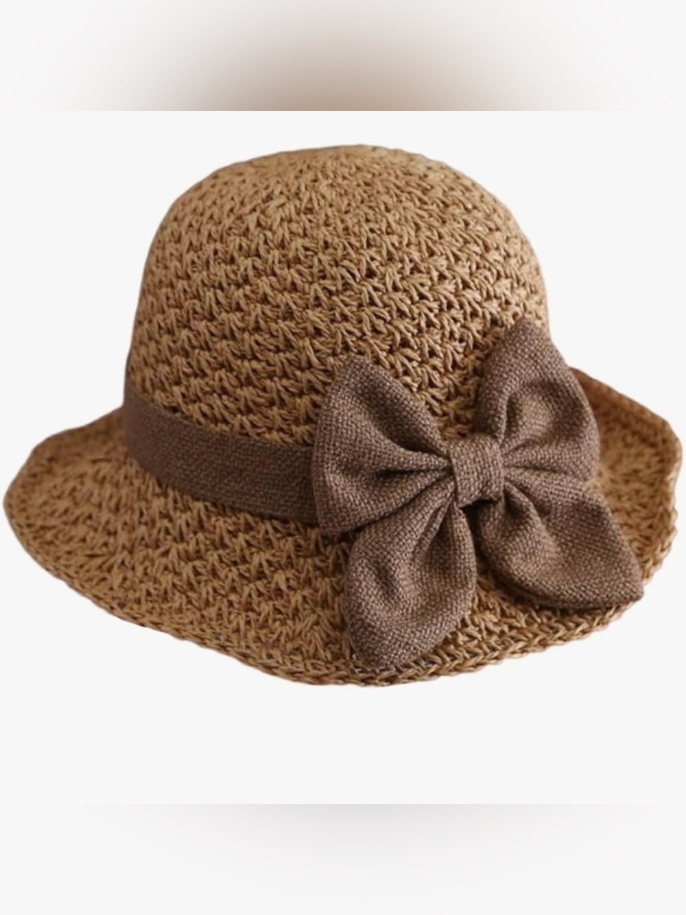 NWOT Straw Foldable Straw Beach/Sun Hat